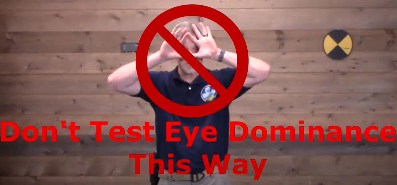 dont test eye dominance this way